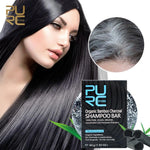 Gray/White Hair Natural Color Dye Treatment Bamboo Charcoal Clean Detox Soap - Inspiredluxe