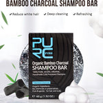 Gray/White Hair Natural Color Dye Treatment Bamboo Charcoal Clean Detox Soap - Inspiredluxe